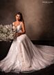 Rachel Allan RB3231 Floral Applique Corset-Style Bodice Wedding Dress