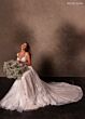 Rachel Allan RB3231 Floral Applique Corset-Style Bodice Wedding Dress