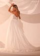 Rachel Allan RB4218 Plunging V-Neckline Corset Top Wedding Dress