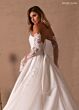 Rachel Allan RB4221 Fitted Bodice Long Sleeve Wedding Dress