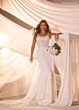 Rachel Allan RB5102 V-Neckline Slender Straps Wedding Dress