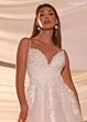 Rachel Allan RB5107 Deep Sweetheart Slender Straps Wedding Dress