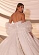 Rachel Allan RB5110 Plunging Sweetheart Lace-Up Back Wedding Dress