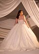 Rachel Allan RB5110 Plunging Sweetheart Lace-Up Back Wedding Dress