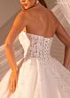Rachel Allan RB6178 Strapless Neckline Corset Top Wedding Dress