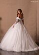 Rachel Allan RB6180 Off-The-Shoulder Long Sleeve Wedding Dress
