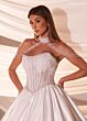 Rachel Allan RB6183 Choker Neckline Corset Top Wedding Dress