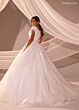 Rachel Allan RB7010 Scoop Neckline Button Down Back Wedding Dress