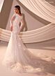 Rachel Allan RB7017 Illusion Lace Long-Sleeve Wedding Dress