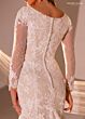 Rachel Allan RB7017 Illusion Lace Long-Sleeve Wedding Dress