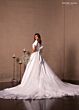 Rachel Allan RB7018 Square Neckline Short Sleeve Wedding Dress