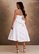 Rachel Allan RB1021 A-Line Sweetheart Neck Tea-Length Bridal Dress