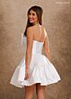 Rachel Allan RB1025 Bow Neck Basque Waist Bridal Dress