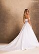 Rachel Allan RB2250 Back Button Strapless Satin Wedding Dress