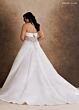 Rachel Allan RB2250 Back Button Strapless Satin Wedding Dress