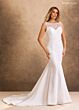 Rachel Allan RB2252 Illusion Back Bateau Neck Wedding Dress
