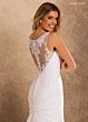 Rachel Allan RB2252 Illusion Back Bateau Neck Wedding Dress