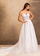 Rachel Allan RB2253 Illusion Bodice Strapless A-Line Wedding Dress