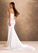 Rachel Allan RB2254 Applique Neck Corset Bodice Wedding Dress