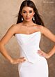 Rachel Allan RB2257 Lace Sleeve Corset Bodice Wedding Gown