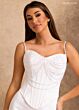 Rachel Allan RB4246 Beaded Corset Bodice Sweetheart Neck Wedding Gown