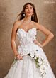 Rachel Allan RB4249 Strapless Applique Sweetheart Neck Wedding Gown