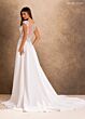 Rachel Allan RB4250 Illusion Back Cap Sleeve A-Line Wedding Gown