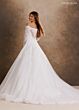 Rachel Allan RB4252 Off The Shoulder Long Sleeve Wedding Gown