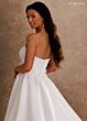 Rachel Allan RB4254 Strapless Floral Applique Bodice Bridal Dress