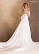 Rachel Allan RB4256 Scoop Neck A-Line Bridal Dress