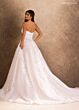 Rachel Allan RB4259 Removable Sleeve Basque Waist Bridal Dress