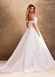 Rachel Allan RB4259 Removable Sleeve Basque Waist Bridal Dress