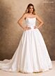 Rachel Allan RB4260 Bubble Hem Basque Waist Strapless Bridal Dress