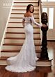 Rachel Allan MB4009 Long Sleeve Panel Tran Wedding Dress