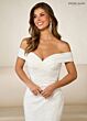 Rachel Allan RB2171 Lace-Up Back Off-The-Shoulder Wedding Dress