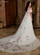 Rachel Allan RB2172 Removable Train Strapless Wedding Dress