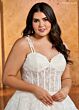 Rachel Allan RB2182 Double Strap Corset Bridal Dress
