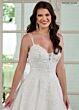 Rachel Allan RB3180 Double Strap Sweetheart Neck Wedding Dress