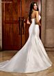 Rachel Allan RB3188 Crisscross Off-The-Shoulder Bridal Dress