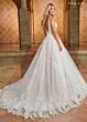 Rachel Allan RB3190 Plunging Neck Scoop Back Bridal Dress
