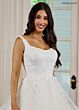 Rachel Allan RB3191 Scoop Back Ruffle Skirt Bridal Gown