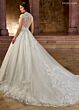 Rachel Allan RB3193 Cap Sleeve Illusion Back Bridal Gown