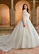 Rachel Allan RB3196 Off-The-Shoulder Long Sleeve Wedding Dress