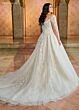 Rachel Allan RB3196 Off-The-Shoulder Long Sleeve Wedding Dress