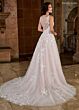 Rachel Allan RB3197 Illusion Back Plunging Neck Bridal Gown
