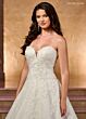 Rachel Allan RB4162 Strapless Sweetheart Neck Wedding Dress