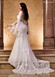 Rachel Allan RB4164 Bell Sleeve Plunging V-Neck Wedding Dress