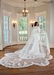 Rachel Allan RB4178 Off-The-Shoulder Illusion Sleeve Bridal Dress