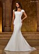 Rachel Allan RB5036 Cap Sleeve Square Neck Wedding Dress