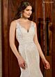Rachel Allan RB5052 V-Neck Plunging Sides Bridal Gown